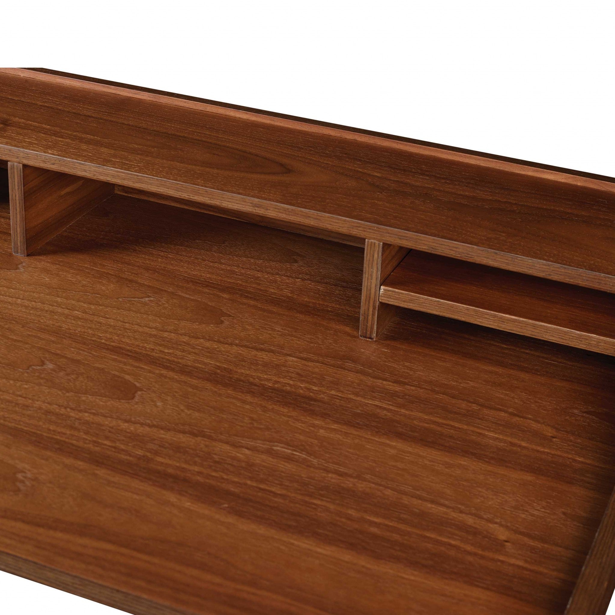47" Brown Writing Desk
