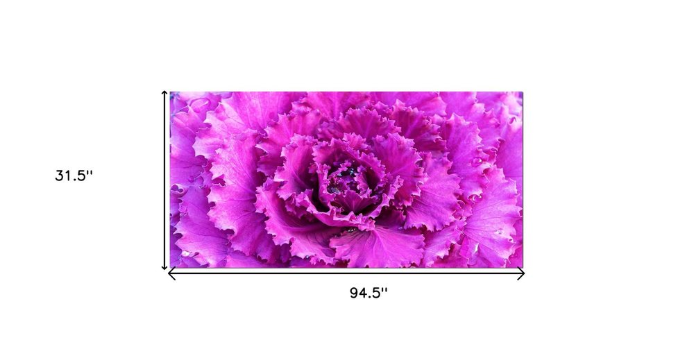 32" X 95" Pink Acrylic Hanging Wall Decor