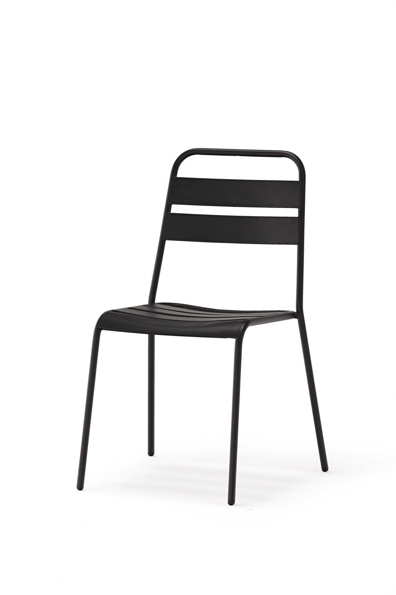Set of Four Gray Faux Leather Dining Side Chairs