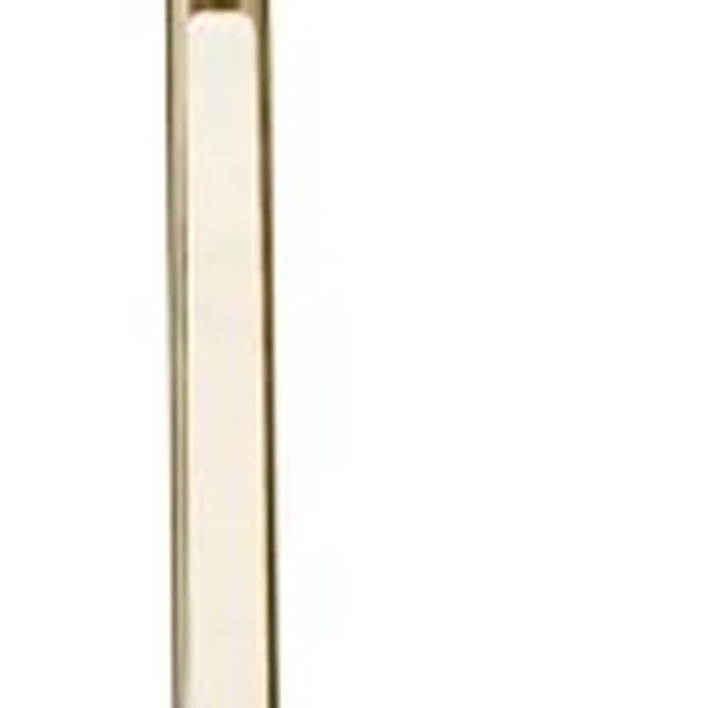 Minimalist Ambient Glow Led Floor Lamp With Dimmer In Antique Brass And Black Marble