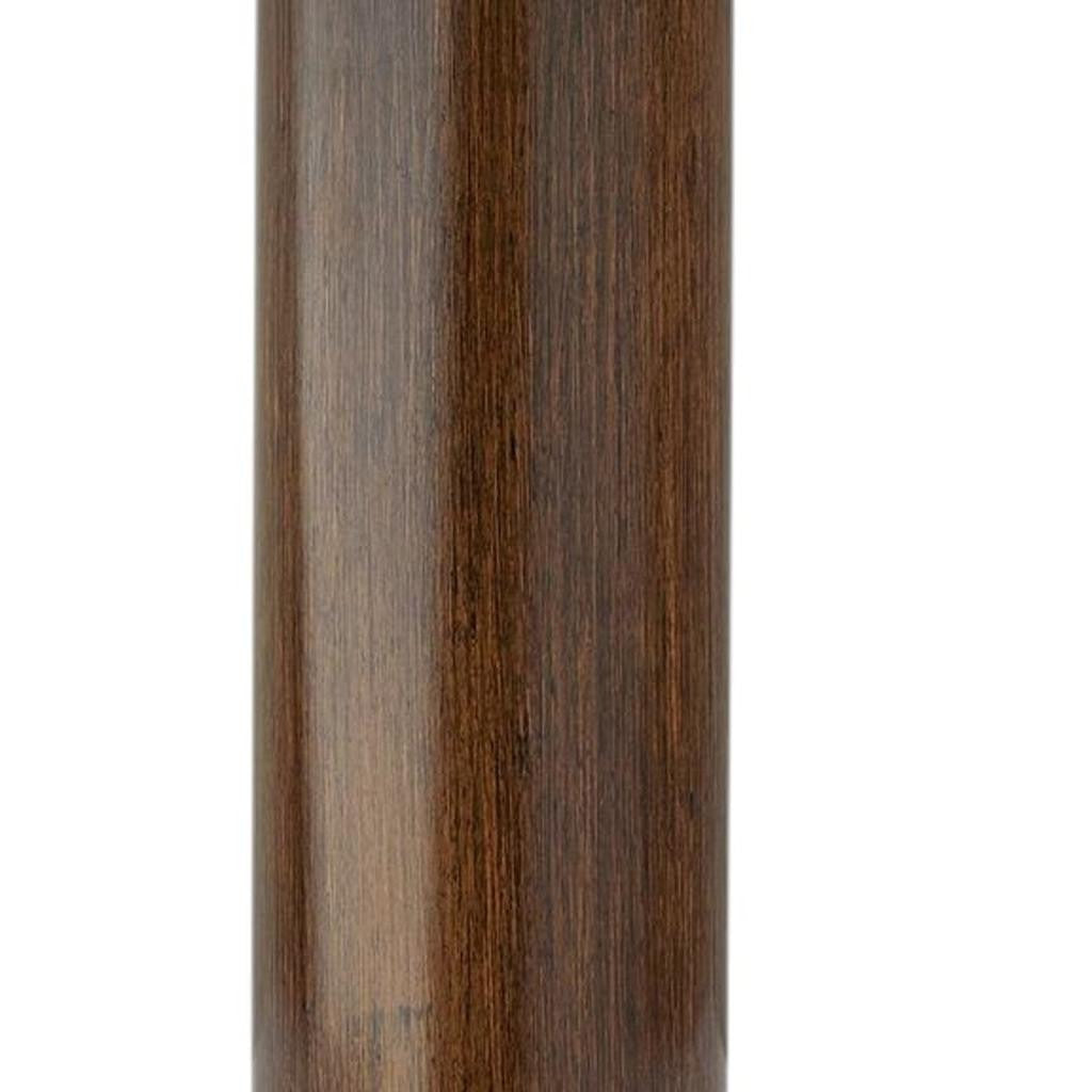 Canopy Walnut Wood Block Table Lamp