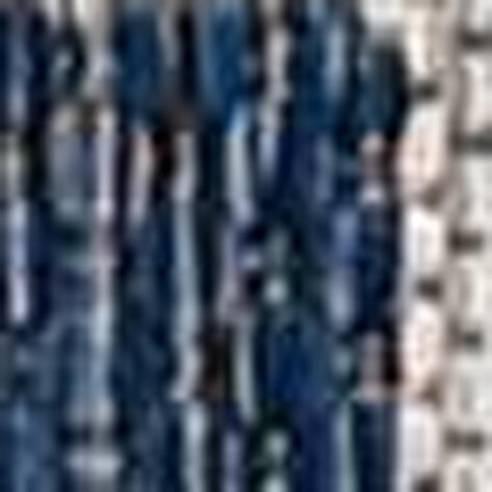 5' X 8' Blue Or Grey Abstract Panels Area Rug