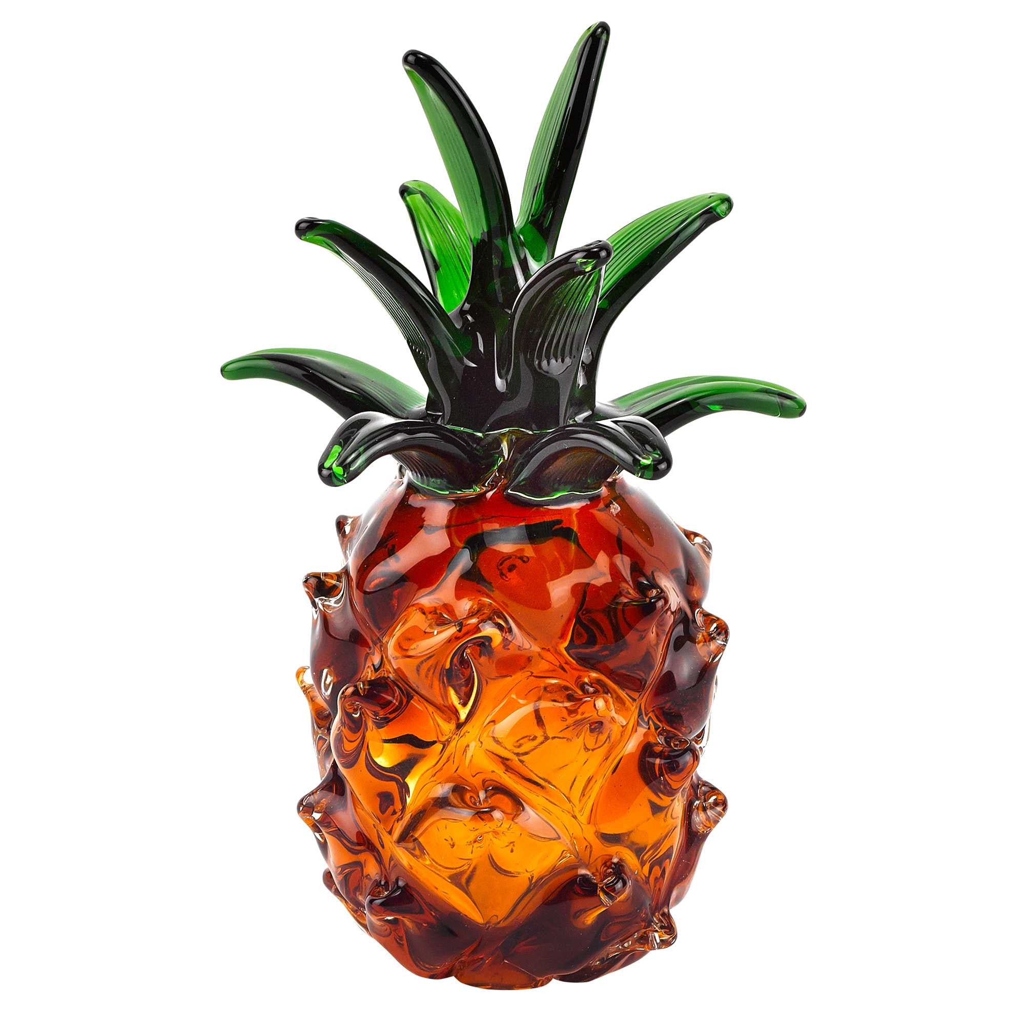 10 Mouth Blown Pineapple Art Glass