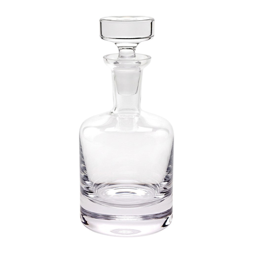 Mouth Blown European Crystal Decanter 28 Oz