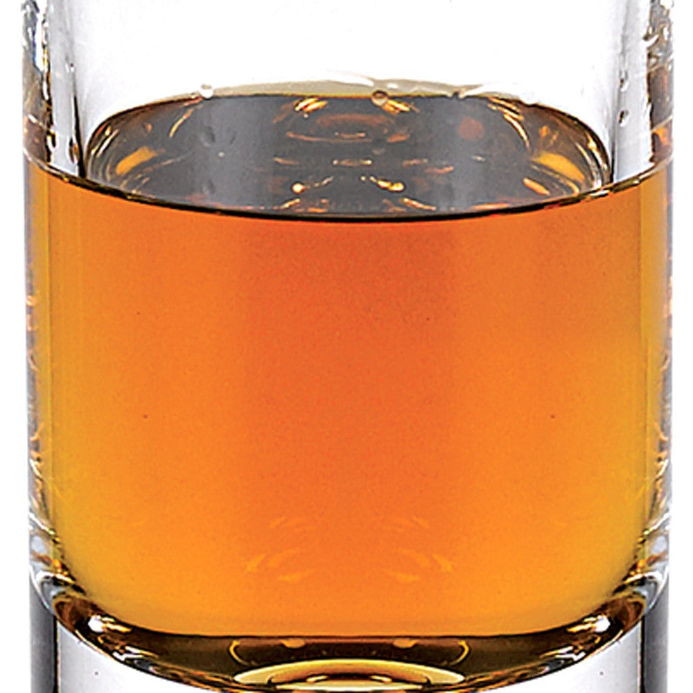 Clear Crystal Glass Round Bowl Stemless Decanter
