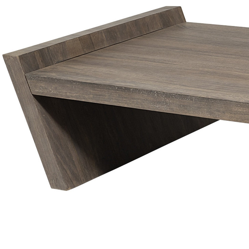 36" Brown Coffee Table