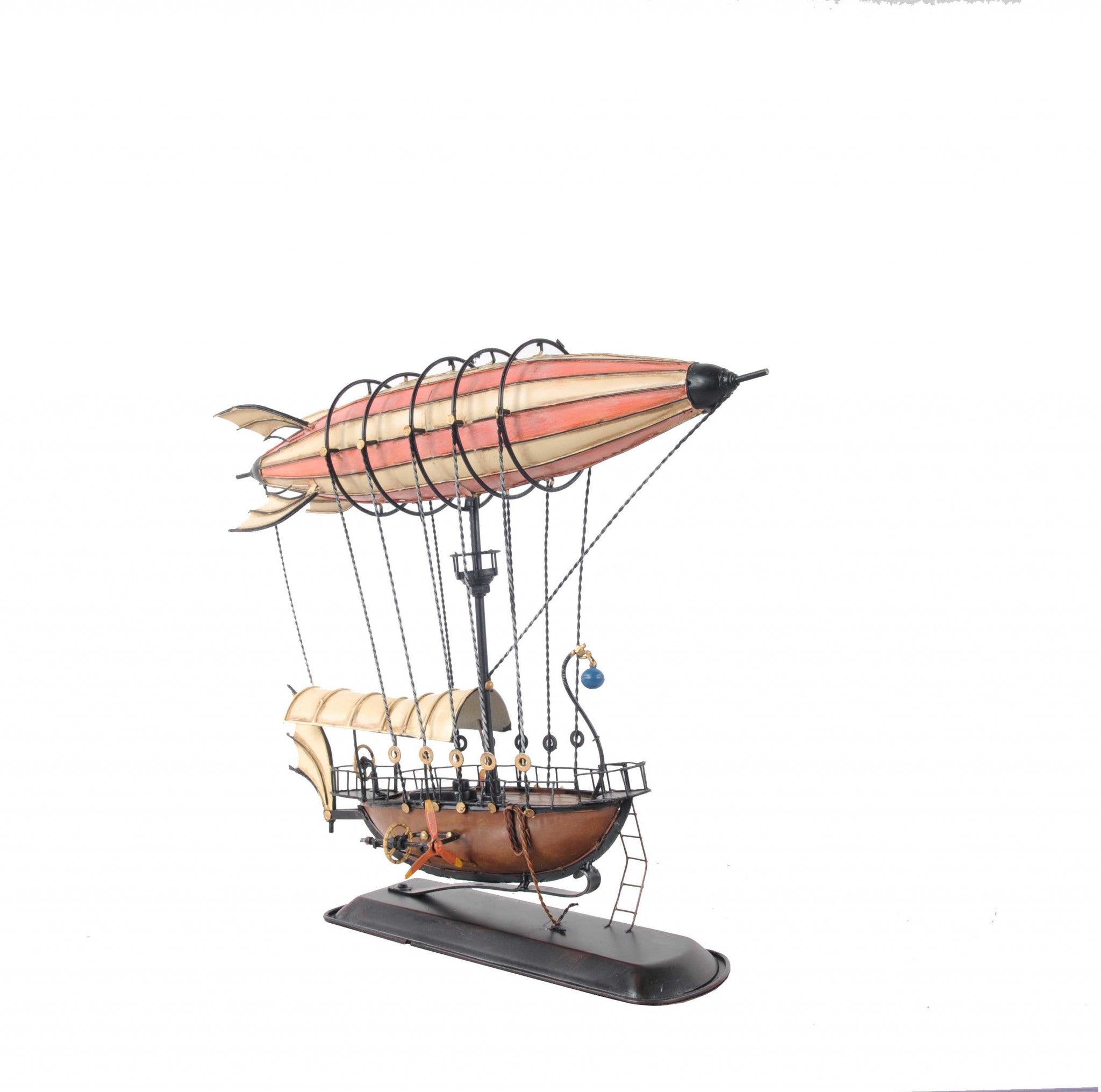 Steampunk Airship Model With Crows Nest