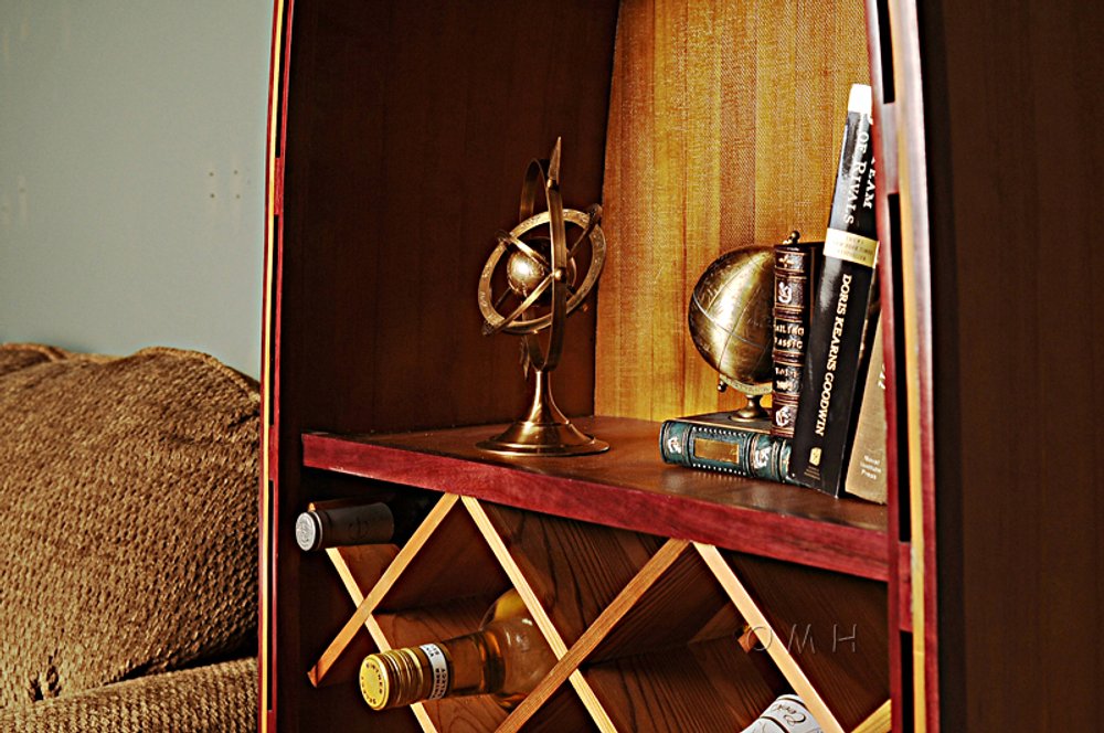 8" Bronze Metal Armillary Sphere Tabletop Sculpture