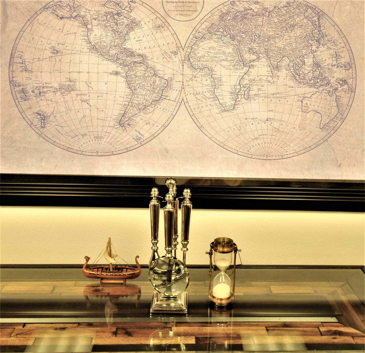 Magnifying Glass Letter Opener Bottle Opener And Candle Snuffer Set