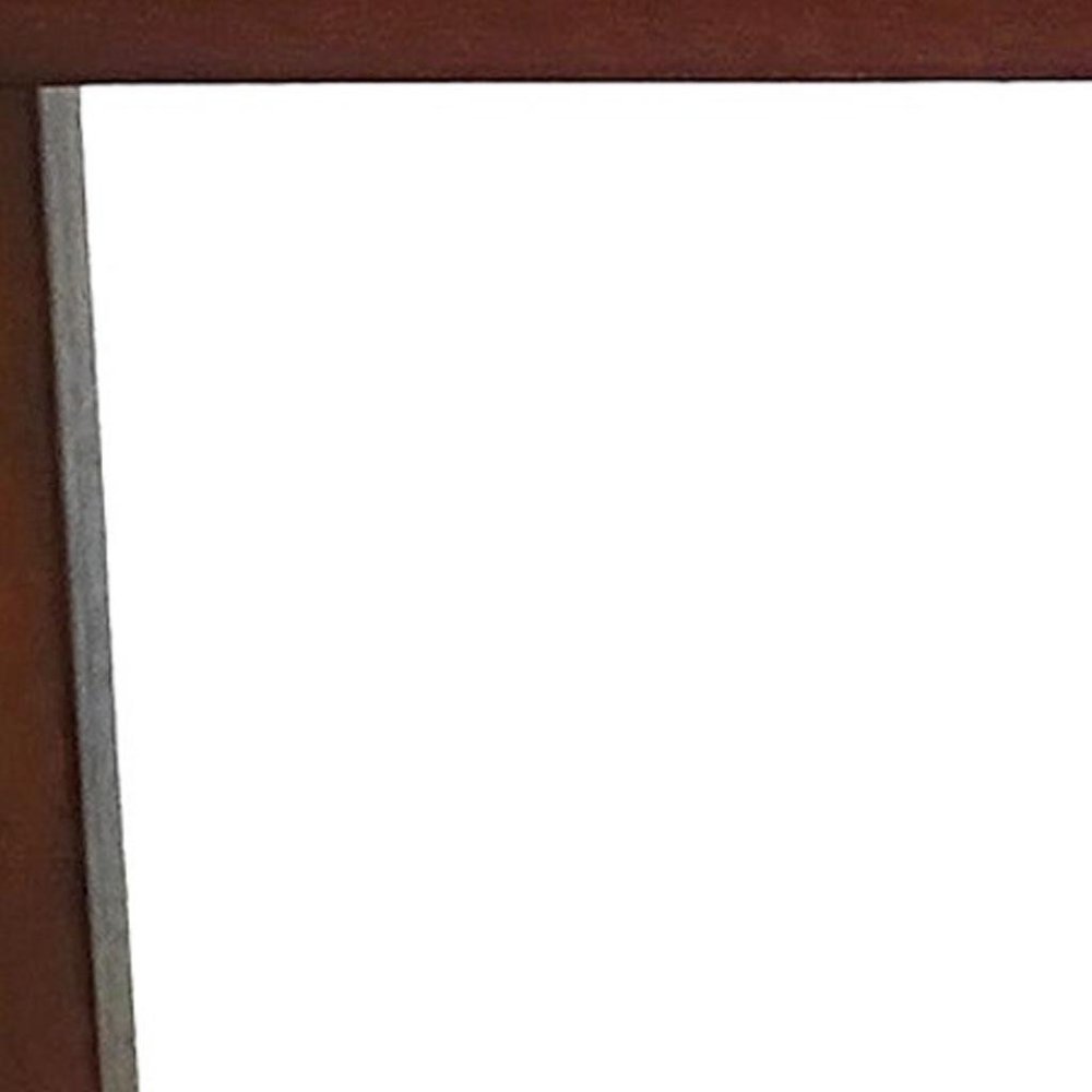 Compact Rectangular Teak Shower Or Outdoor Bench With Shelf In Brown Finish