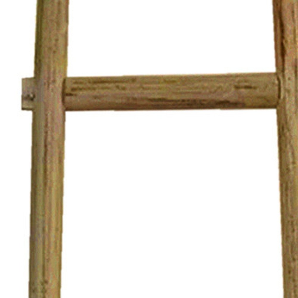 72" X 18" Brown Wood Hanging Dimensional Sculpture