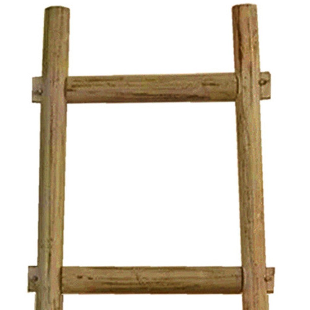 72" X 18" Brown Wood Hanging Dimensional Sculpture