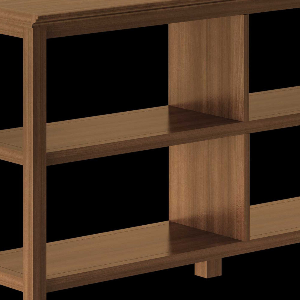 30" Bookcase With 2 Shelves In Walnut