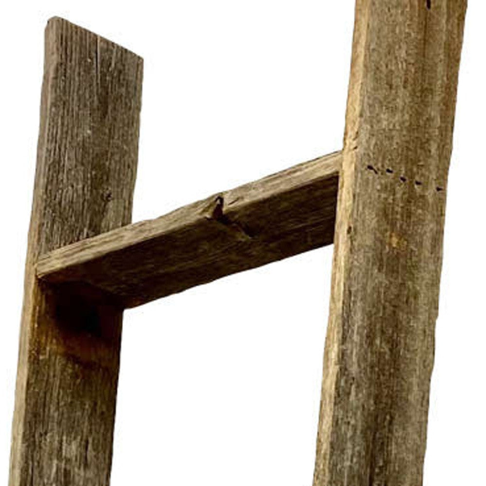 60" X 13" Gray Wood Hanging Dimensional Sculpture
