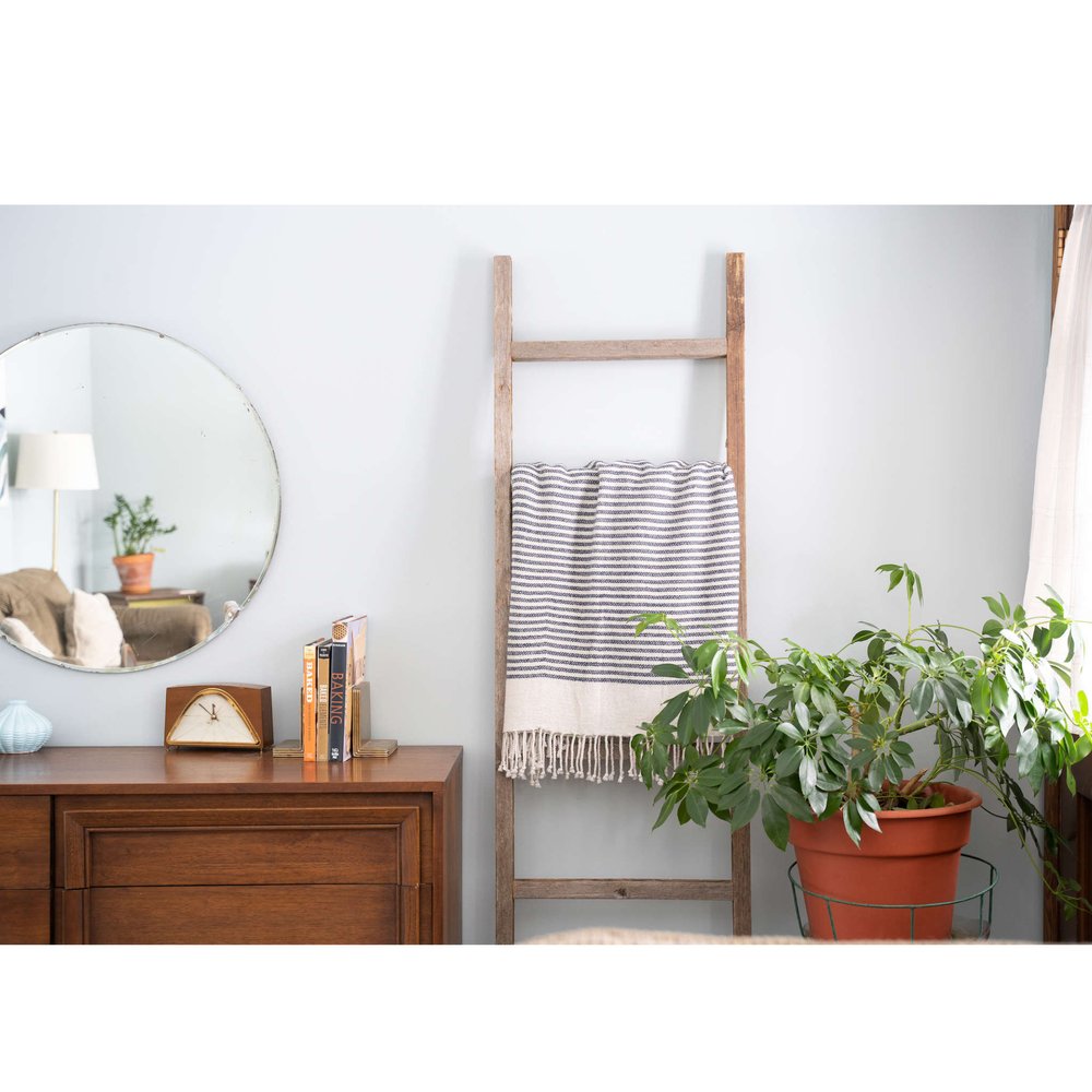 72" X 18" Gray Wood Hanging Dimensional Sculpture