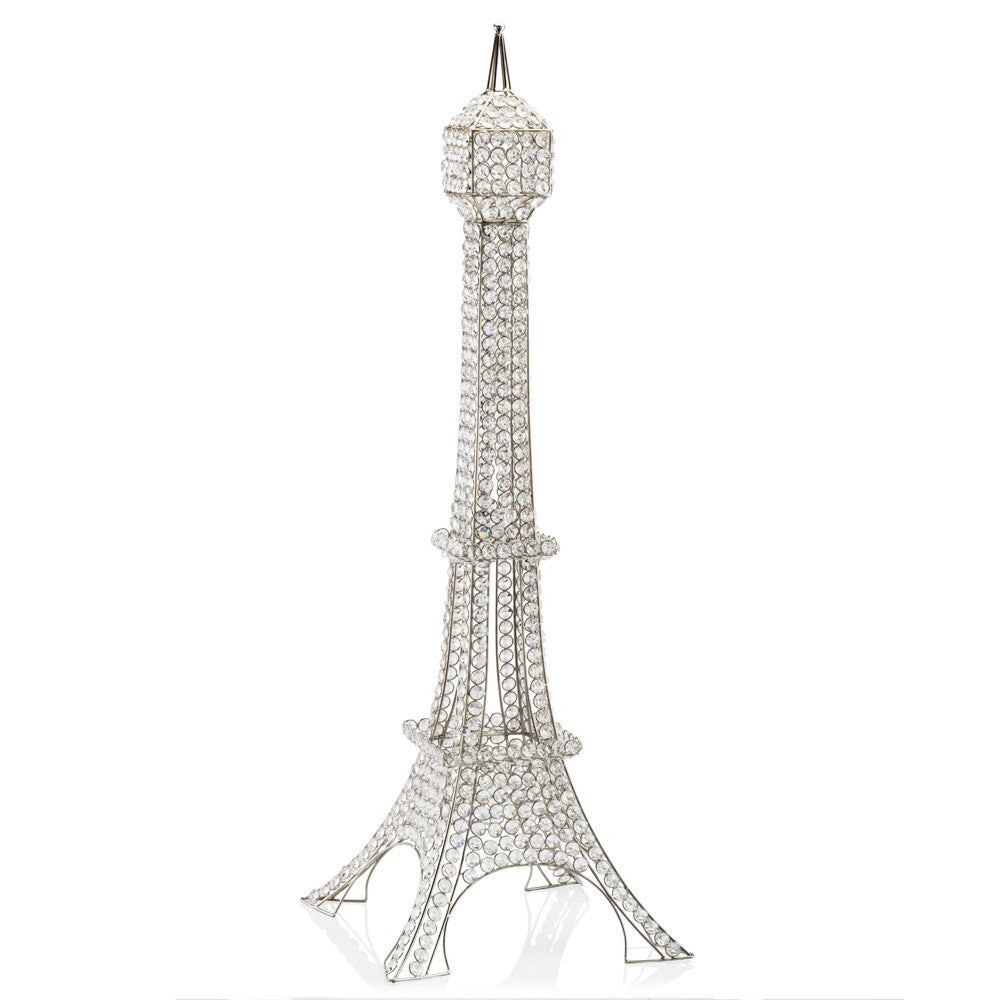 40'" Glam Bling Eifel Tower Tabletop Sculpture