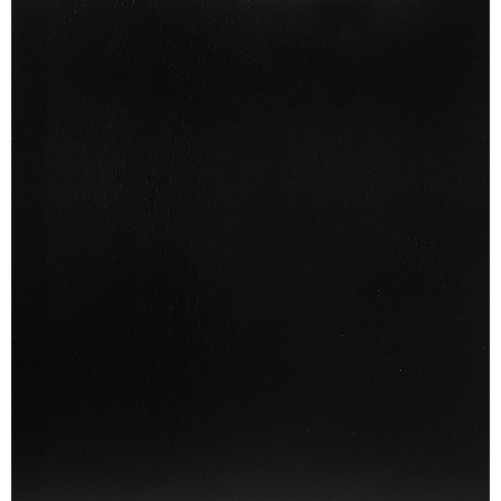 Solid Wood Full Black Eight Drawers Bed