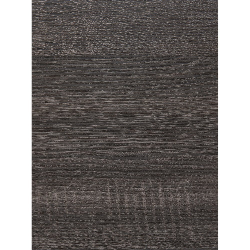 63" Clear Gray and White Glass And Metal Double Pedestal Base Dining Table