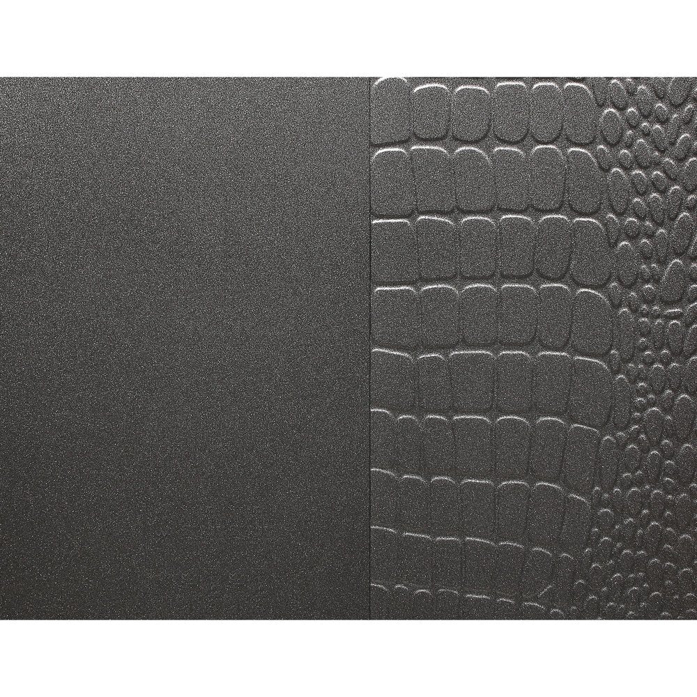 27" Gray Wood Two Drawer Nightstand