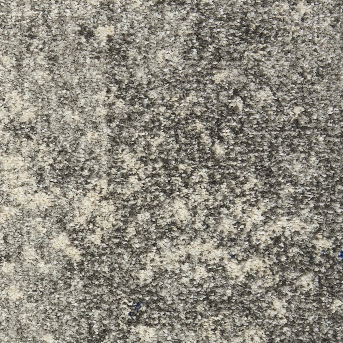 8' X 10' Gray And Ivory Abstract Area Rug