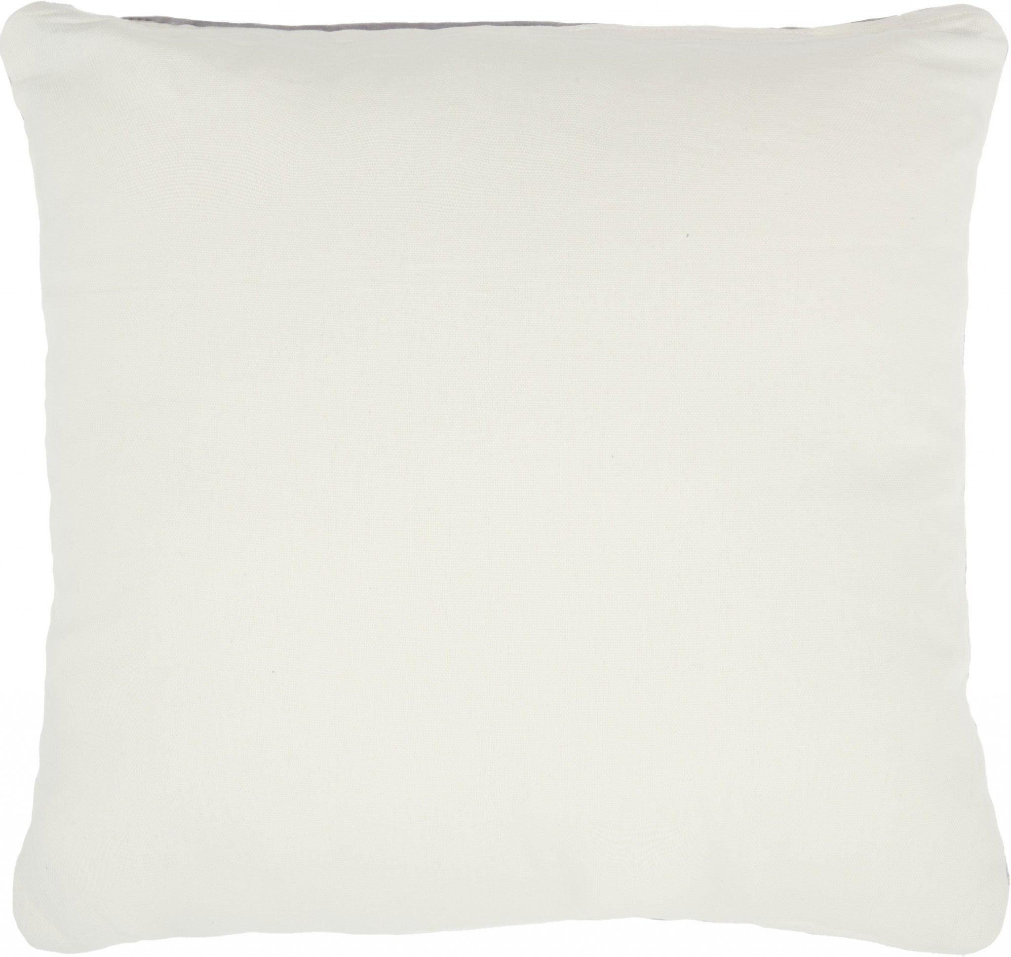 Gray Velvet Modern Throw Pillow