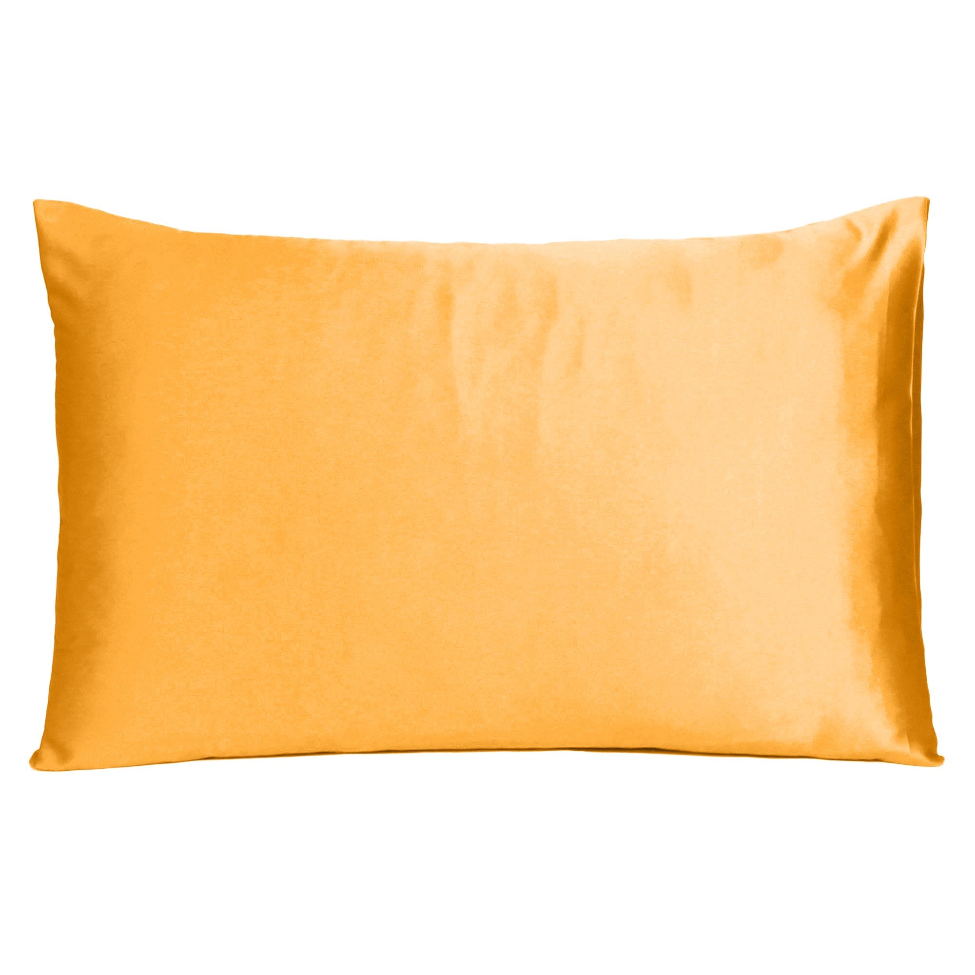 Apricot Dreamy Silky Satin King Size Pillowcase