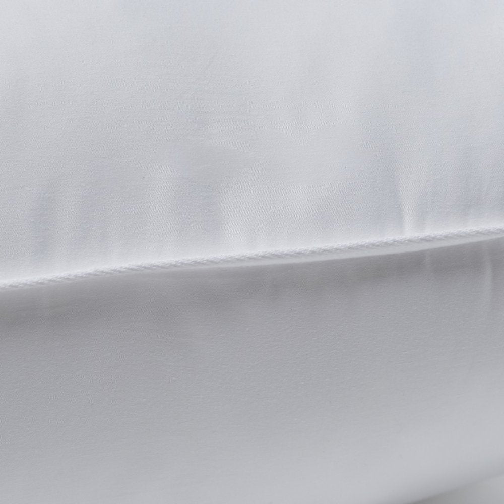 100% Cotton Lux Sateen Down Alternative Medium King Size Bed Pillow