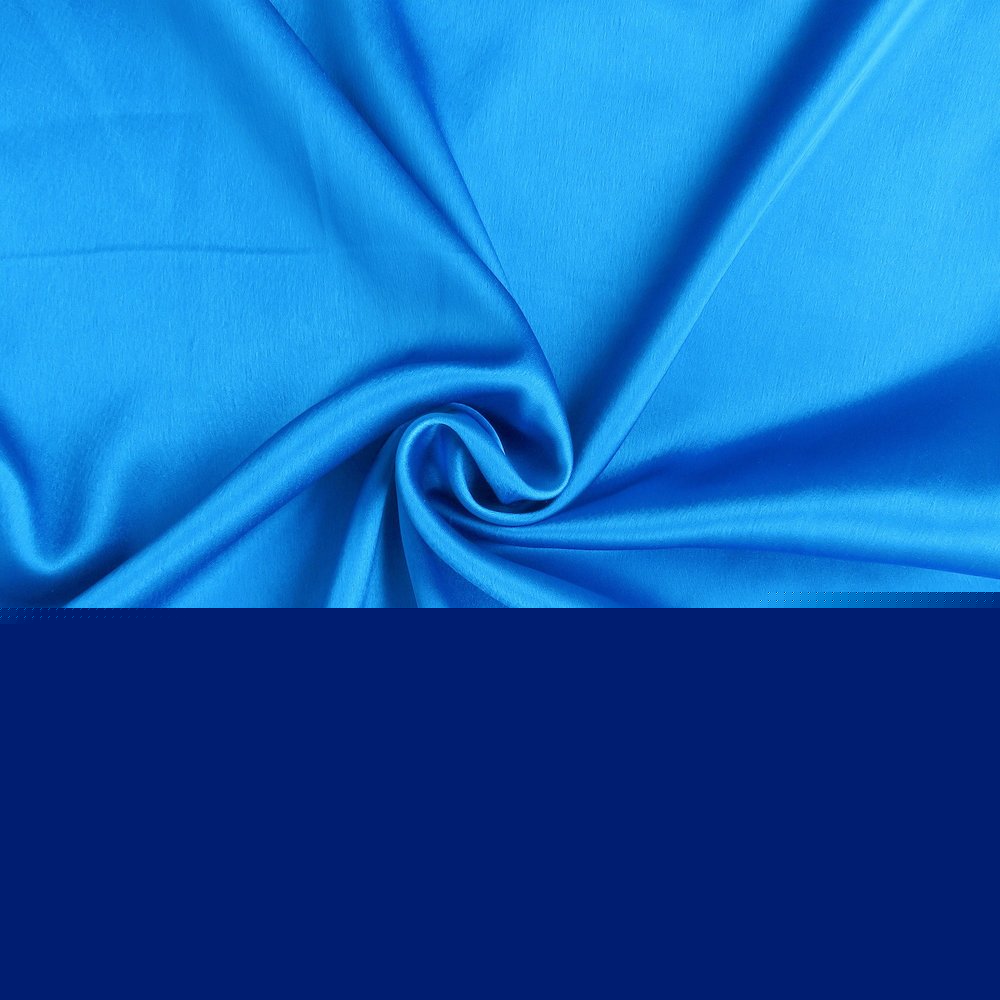 Blue Dreamy Set Of 2 Silky Satin Standard Pillowcases
