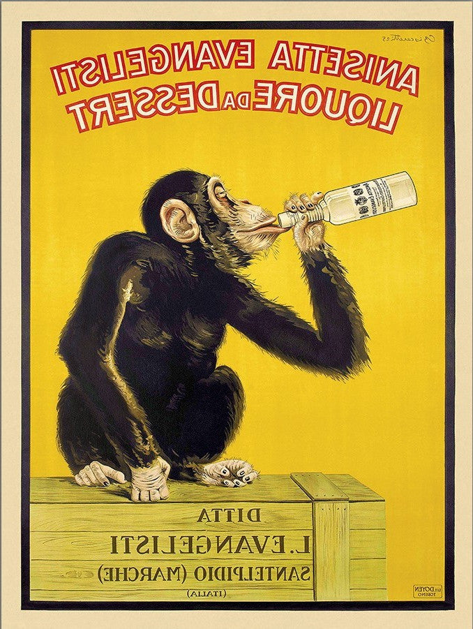 Anisetta Evangelisti Italian Liquor Unframed Print Wall Art