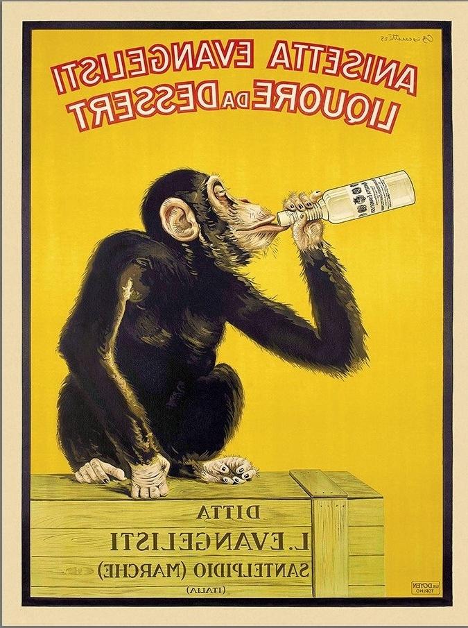 Anisetta Evangelisti Italian Liquor Unframed Print Wall Art