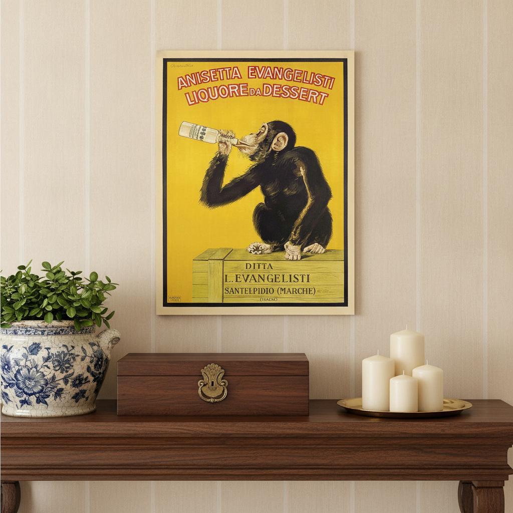 Anisetta Evangelisti Italian Liquor Unframed Print Wall Art