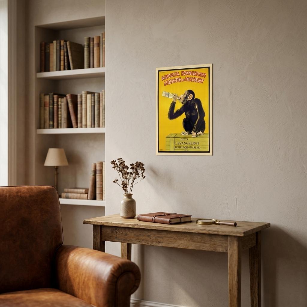Anisetta Evangelisti Italian Liquor Unframed Print Wall Art
