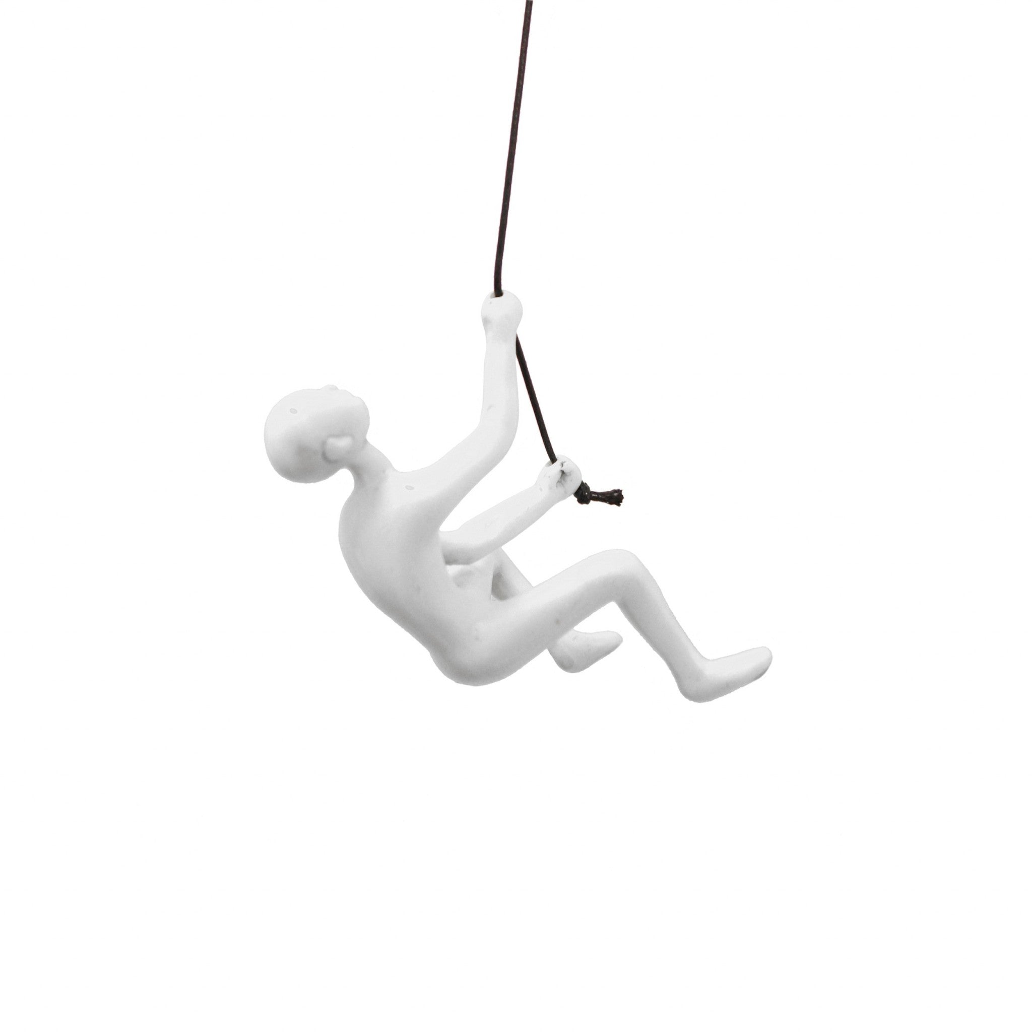 6" X 3" White Resin Novelty Hanging Dimensional Sculpture