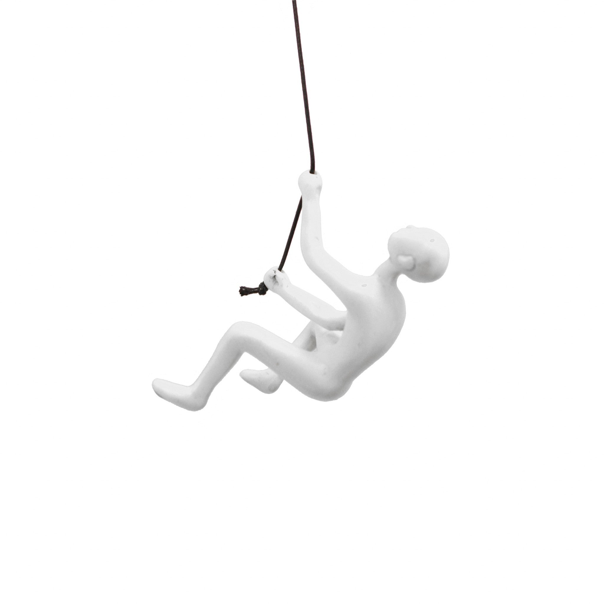 6" X 3" White Resin Novelty Hanging Dimensional Sculpture