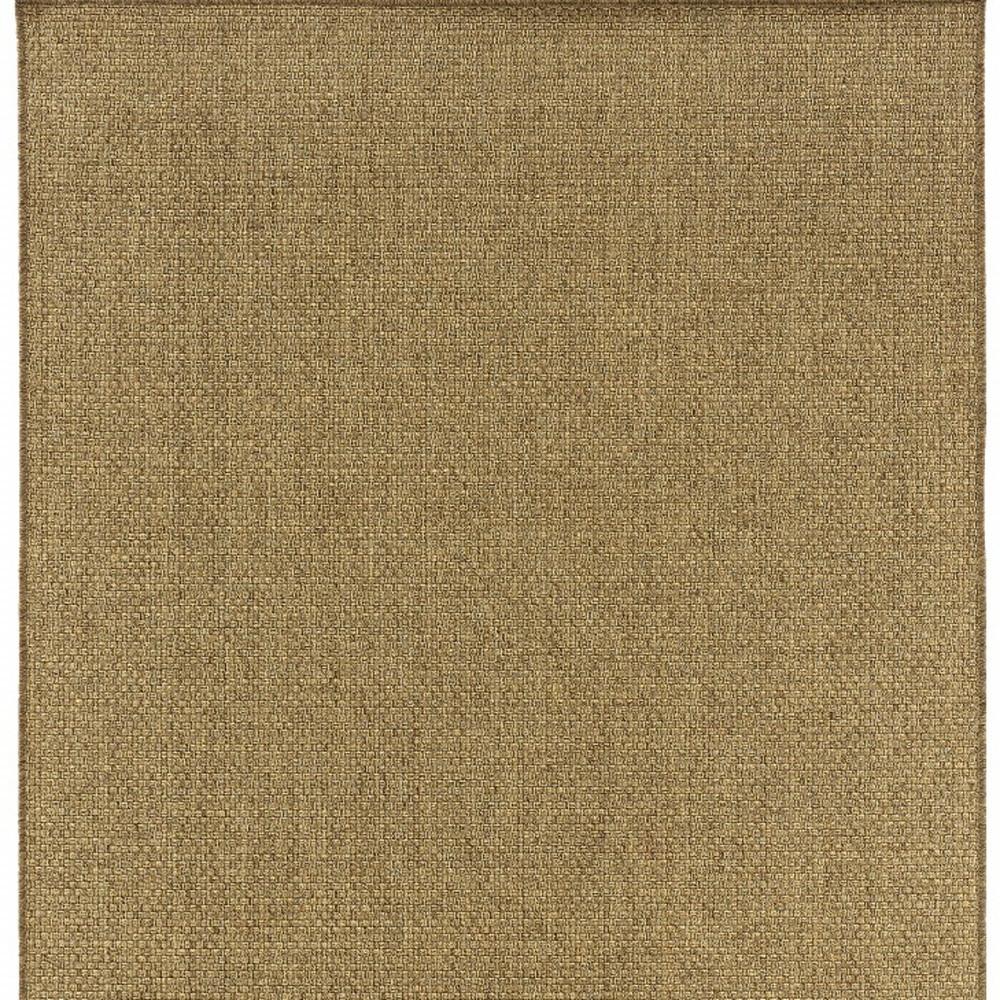 2' X 4' Tan Indoor Outdoor Area Rug