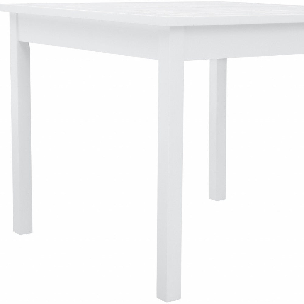 White Stacking Table