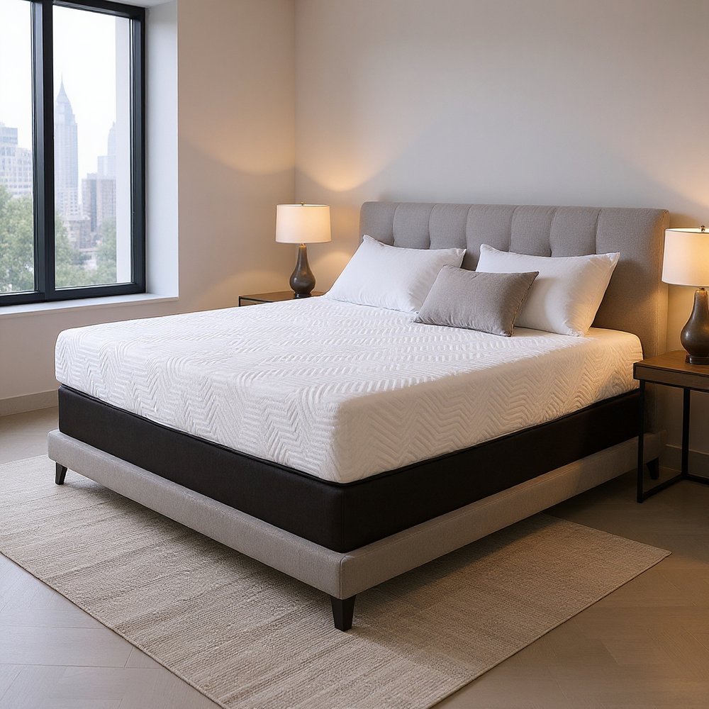 11" Hybrid Pocket Coil Gel Memory Foam Mattress