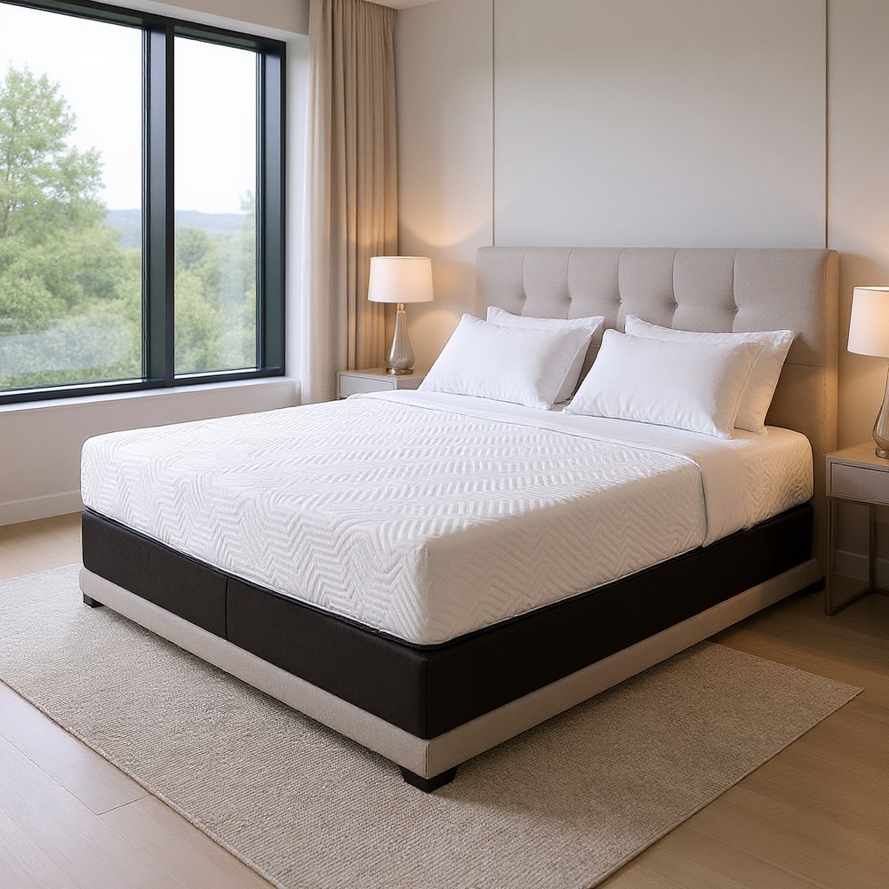 11" Hybrid Pocket Coil Gel Memory Foam Mattress