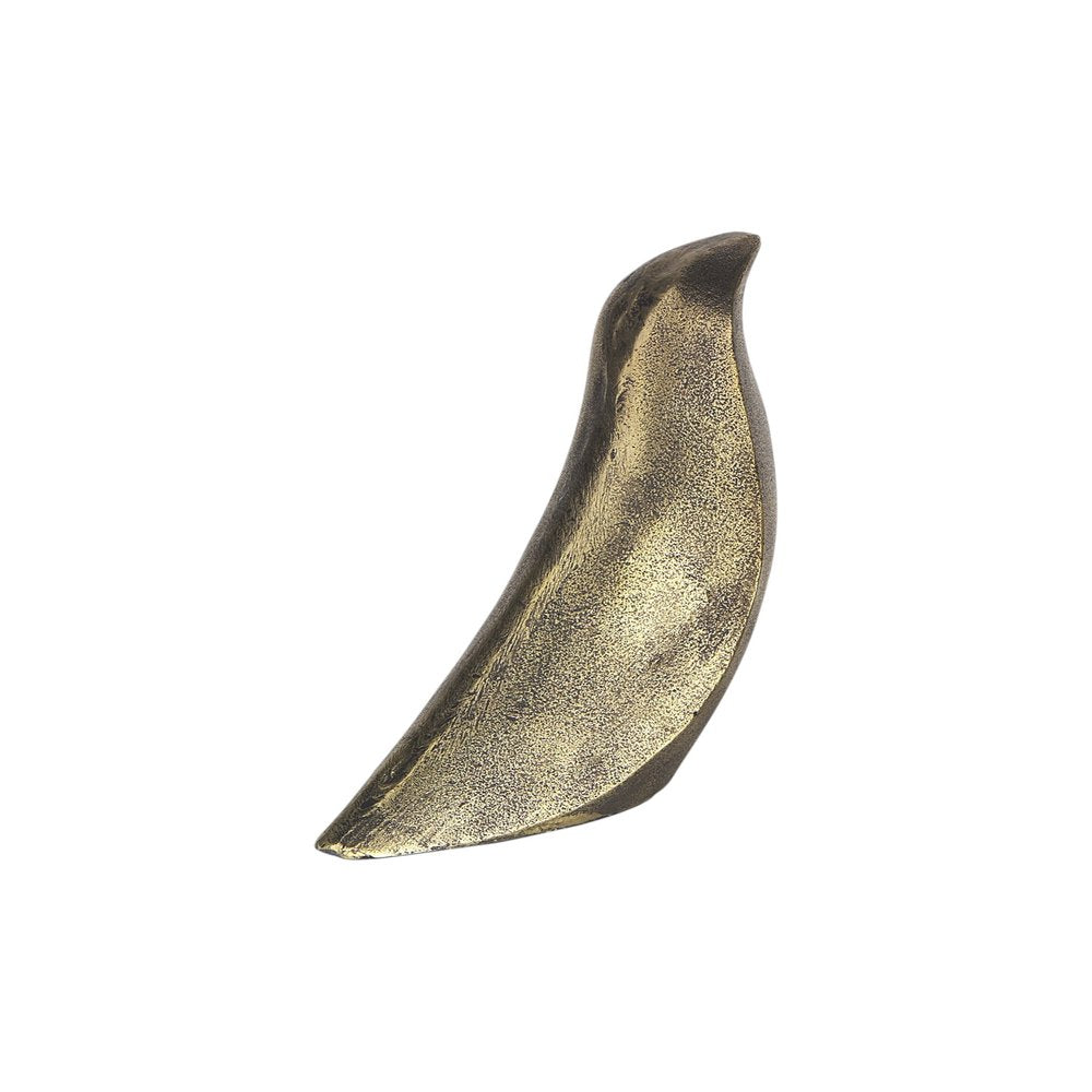 Set of Two 3" Gold Metal Bird Decorative Bookends