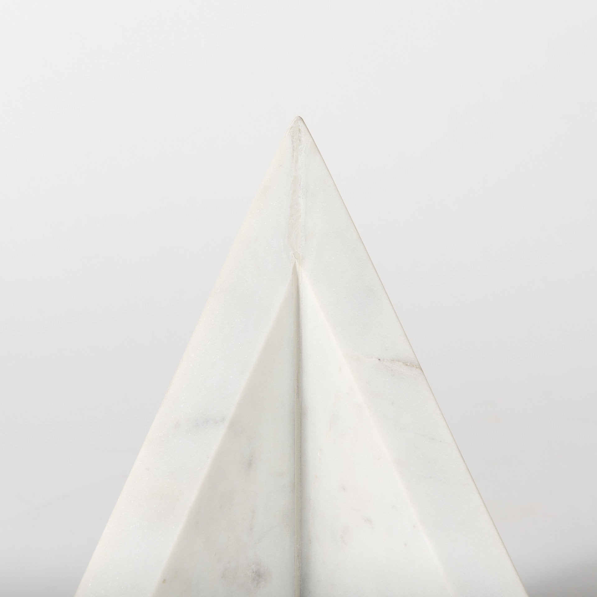 3D Modern Triangle Marble Bookends