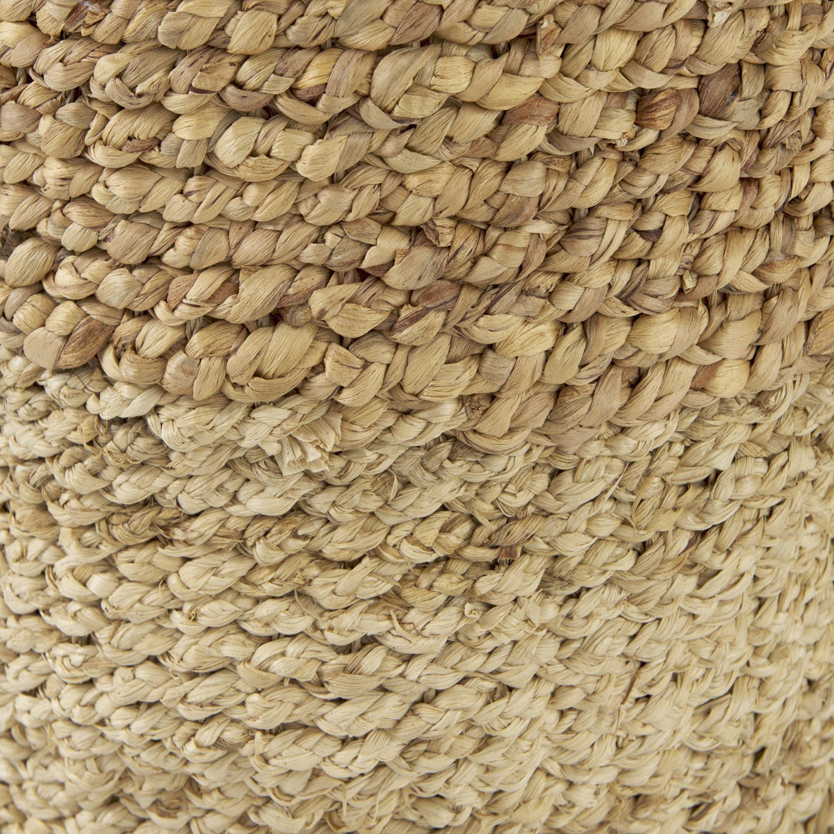 Set of Three Brown Wicker Basket