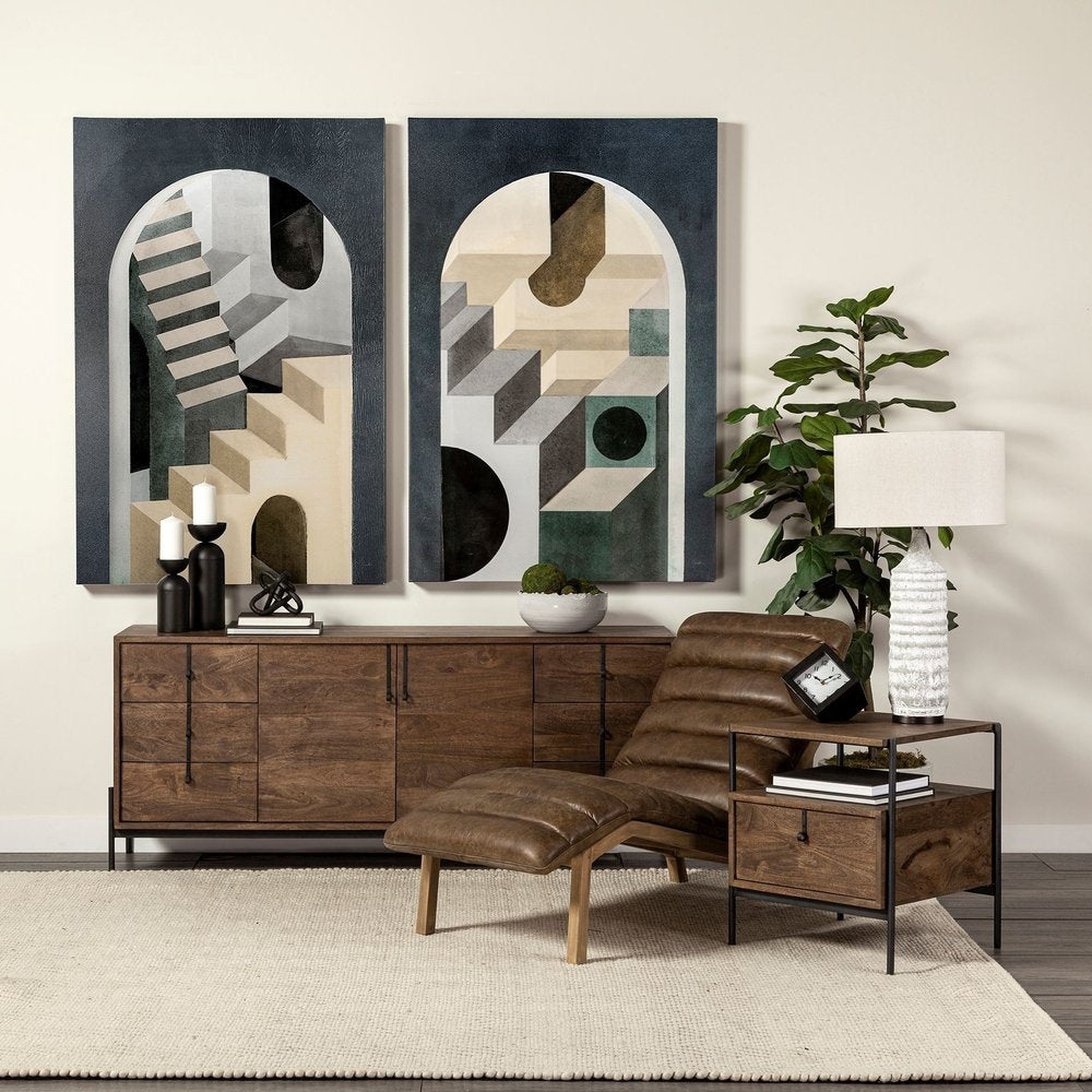 13" White Ceramic Torn Edge Round Centerpiece Bowl