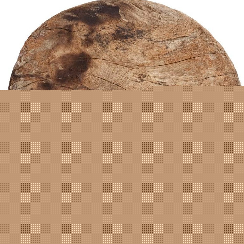 26" Brown Tabletop Sculpture