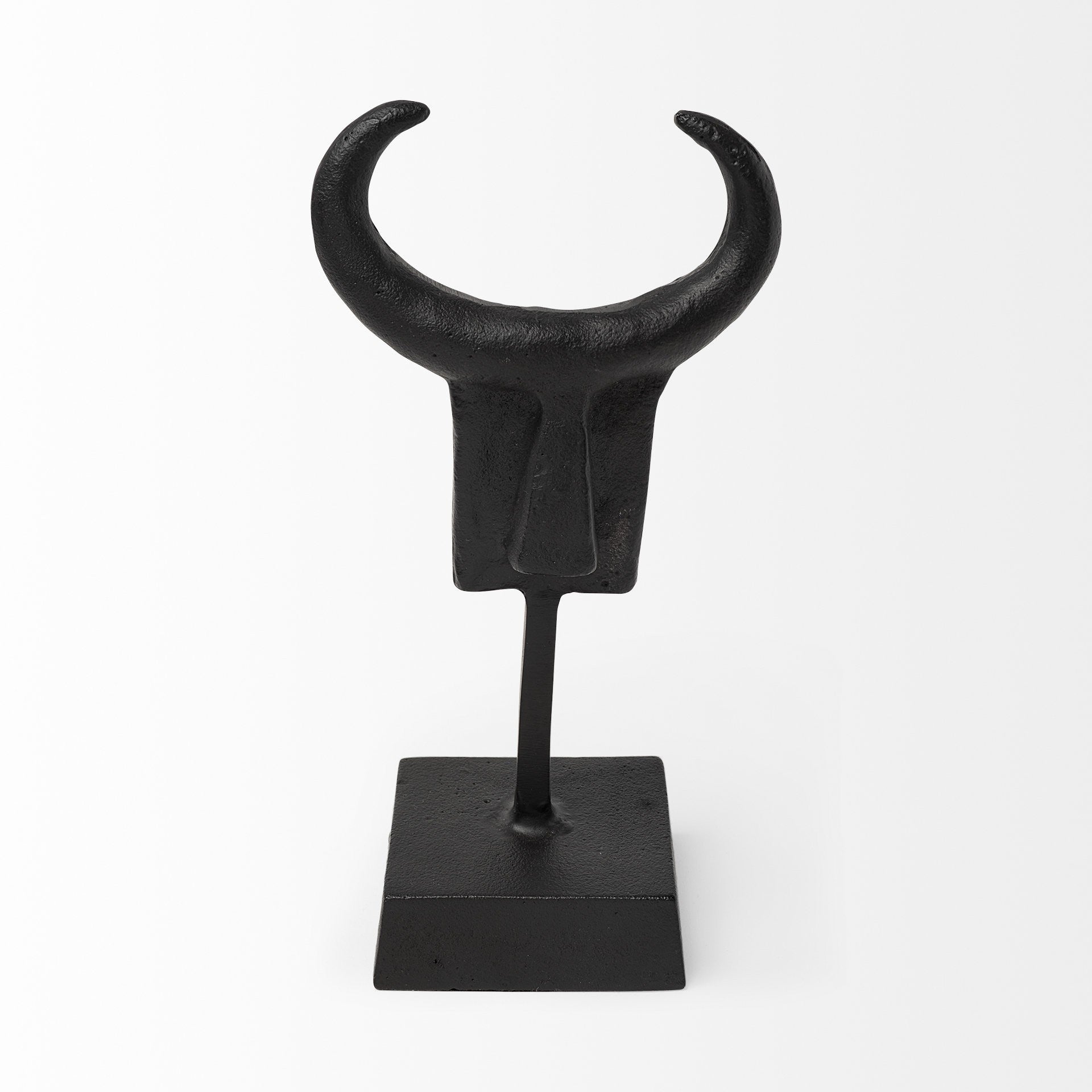 Black Metal Tribal Inspired Sculpture