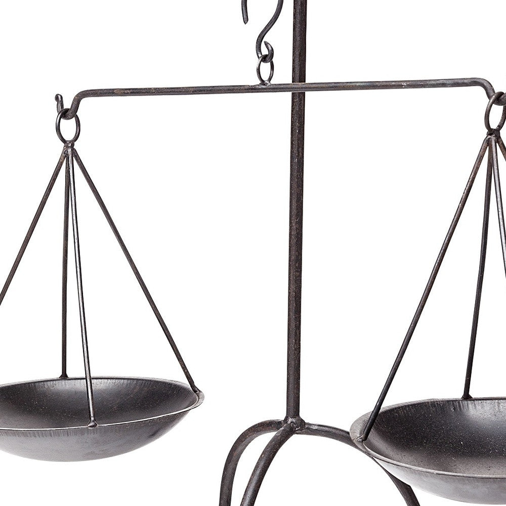 Libra Dark Metal Vintage Decorative Scale