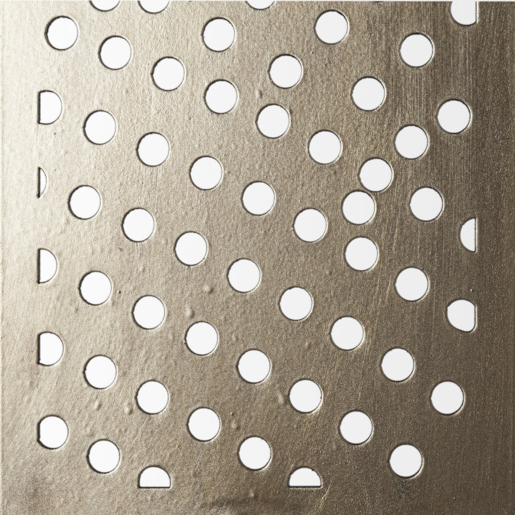 Set of Three Gold Metal Modern Abstract