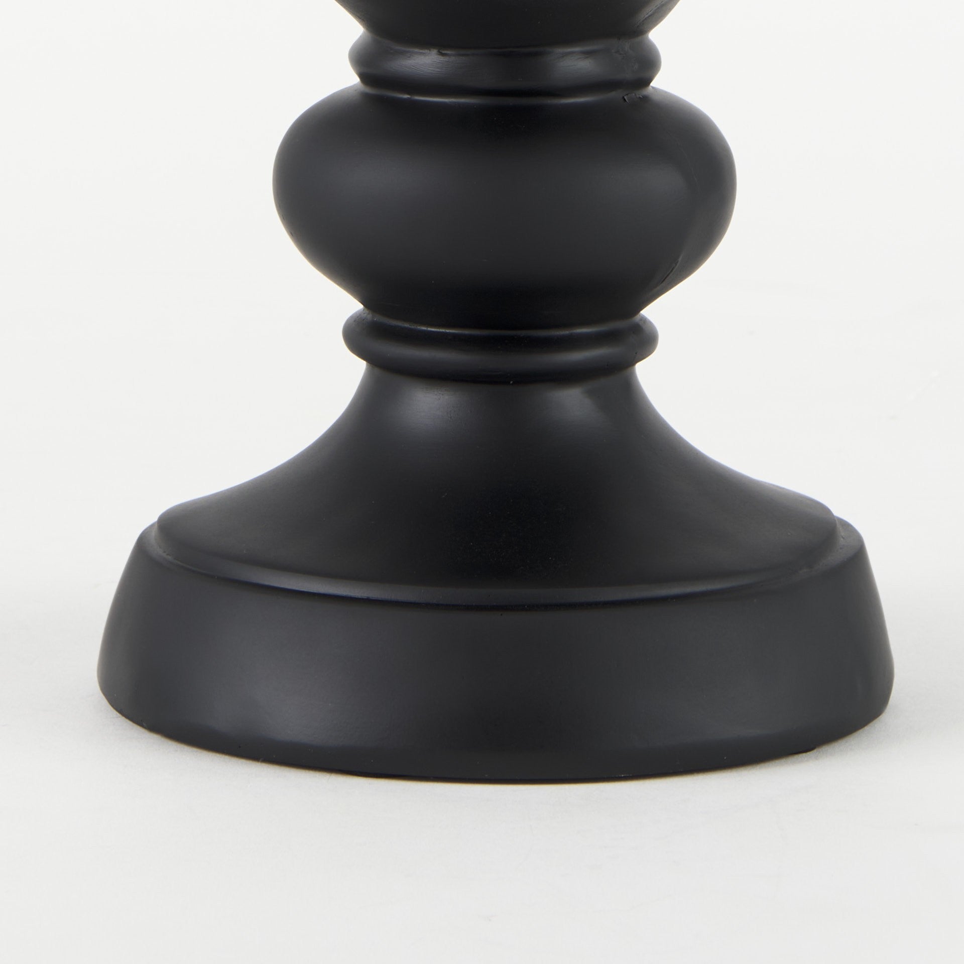 23" Black Polyresin Suited Deer Bust Tabletop Sculpture