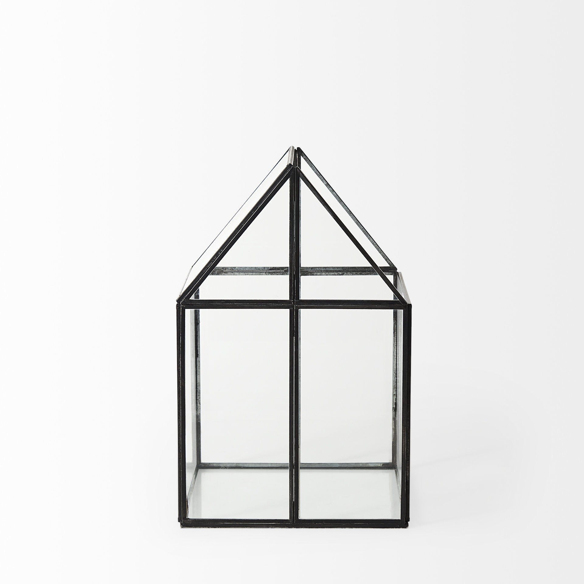 House Shaped Glass Terrarium