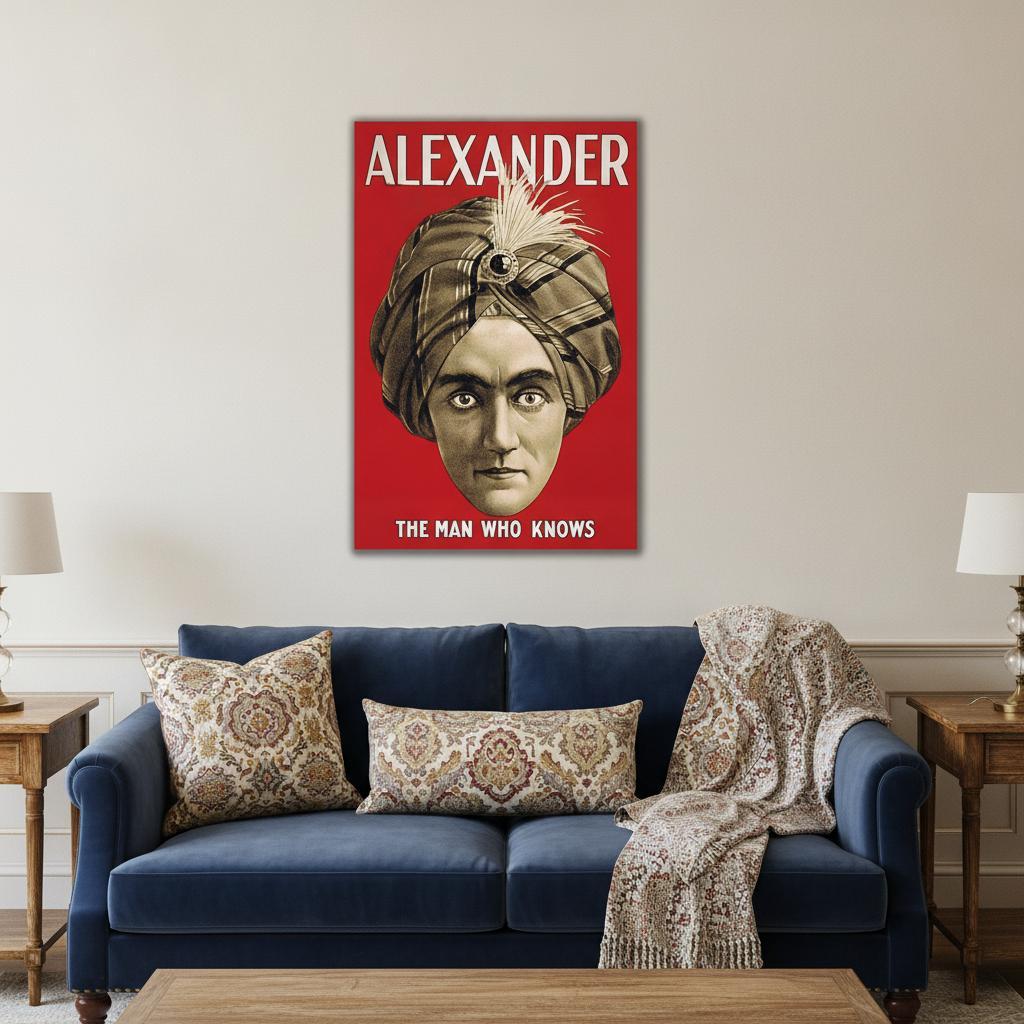 Vintage Magic Unframed Wall Art