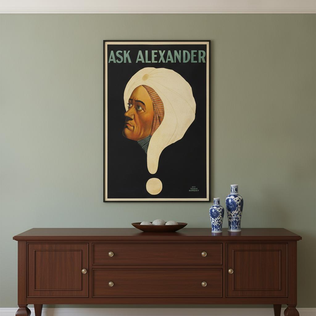 Vintage Alexander Vintage Magic Unframed Print Wall Art